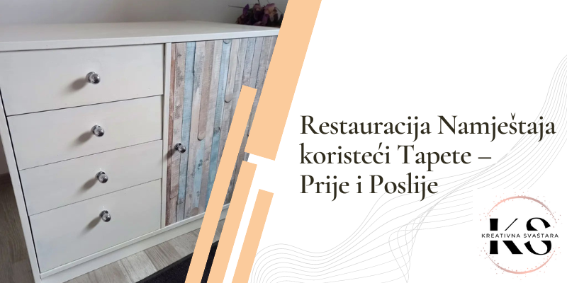 Restauracija Namještaja koristeći Tapete – Prije i Poslije