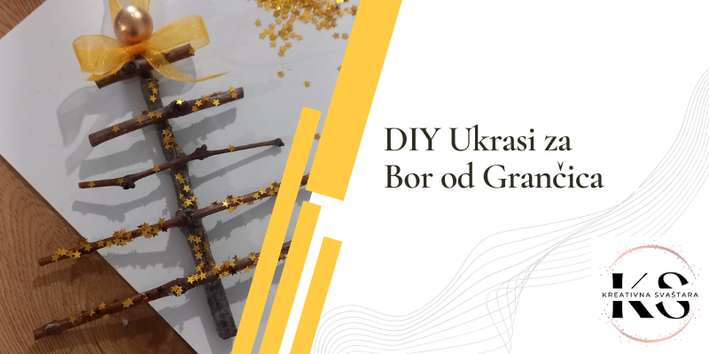 DIY Ukrasi za Bor od Grančica