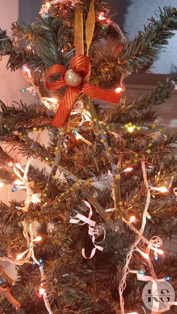 DIY Ukrasi za Bor od Grančica