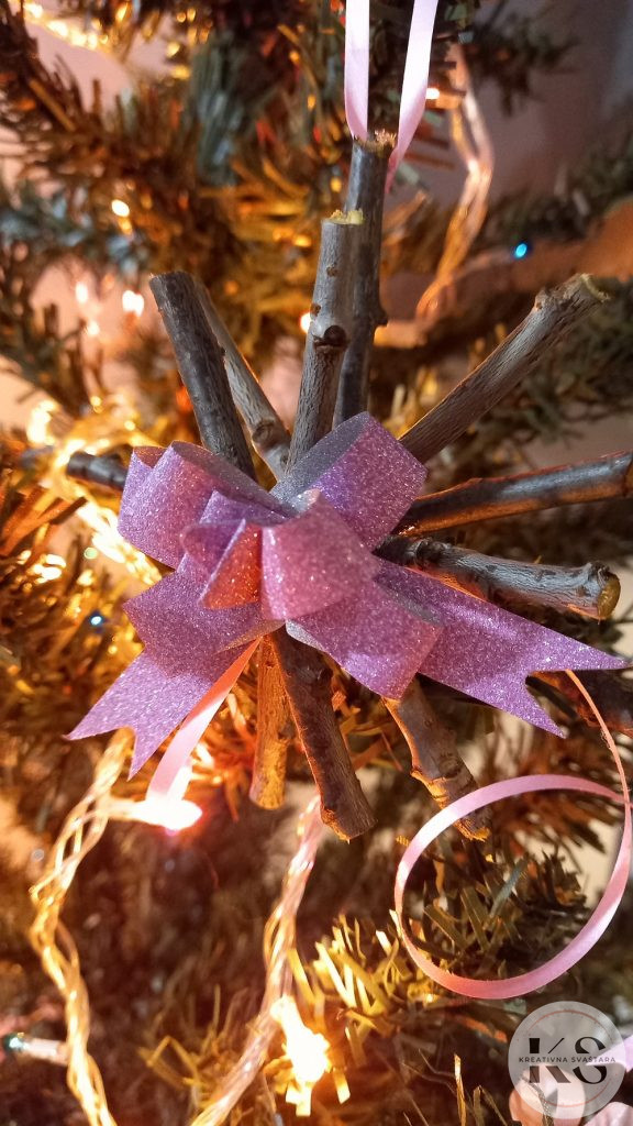 DIY Ukrasi za Bor od Grančica