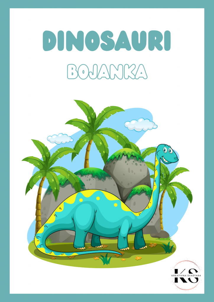Dinosauri bojanka