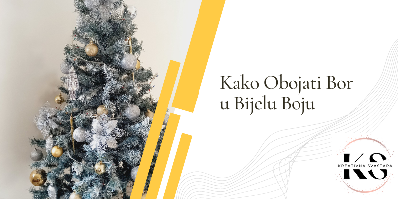 Kako Obojati Bor u Bijelu Boju