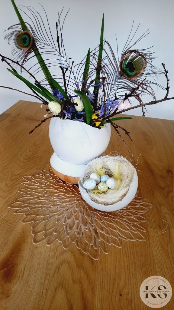 Kako Napraviti Uskršnje Jaje od Gipsa