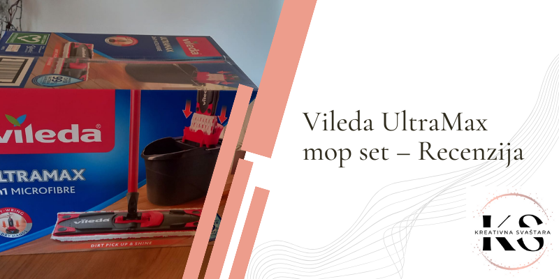 Vileda UltraMax mop set – Recenzija